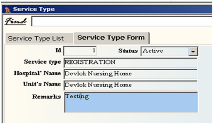 Service-Types